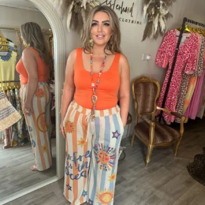 The “Isla” Shimmer Trousers