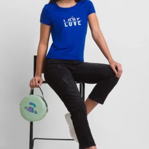 The “BLUE” T-Shirt - Black